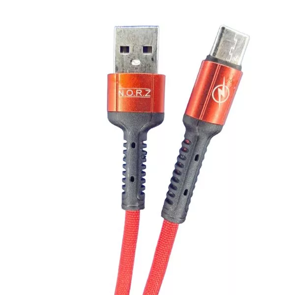 کابل تبدیلUSBبهUSB-C نورز مدل n02طول 1متر