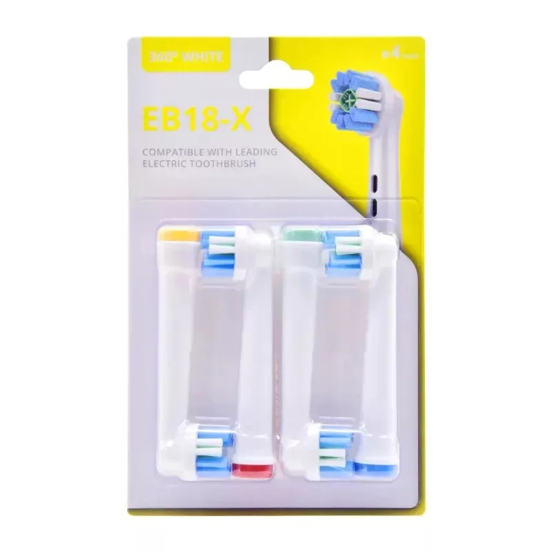 سری یدک مسواک برقی مدل EB18-X بسته 4 عددی