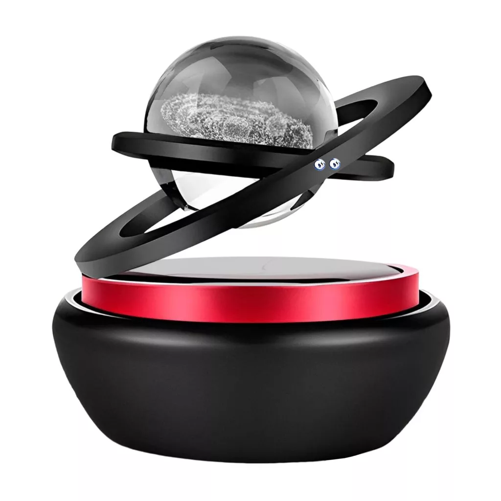 خوشبوکننده خودرو خورشیدی مدل بدنه تمام فلزی کد Milky Way