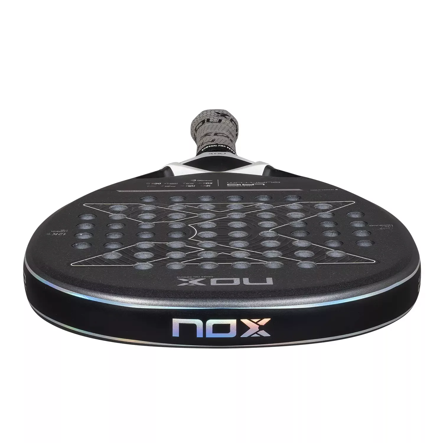 راکت پدل نوکس مدل LA10 Quantum 12K BY Leo Augsburguer 2025