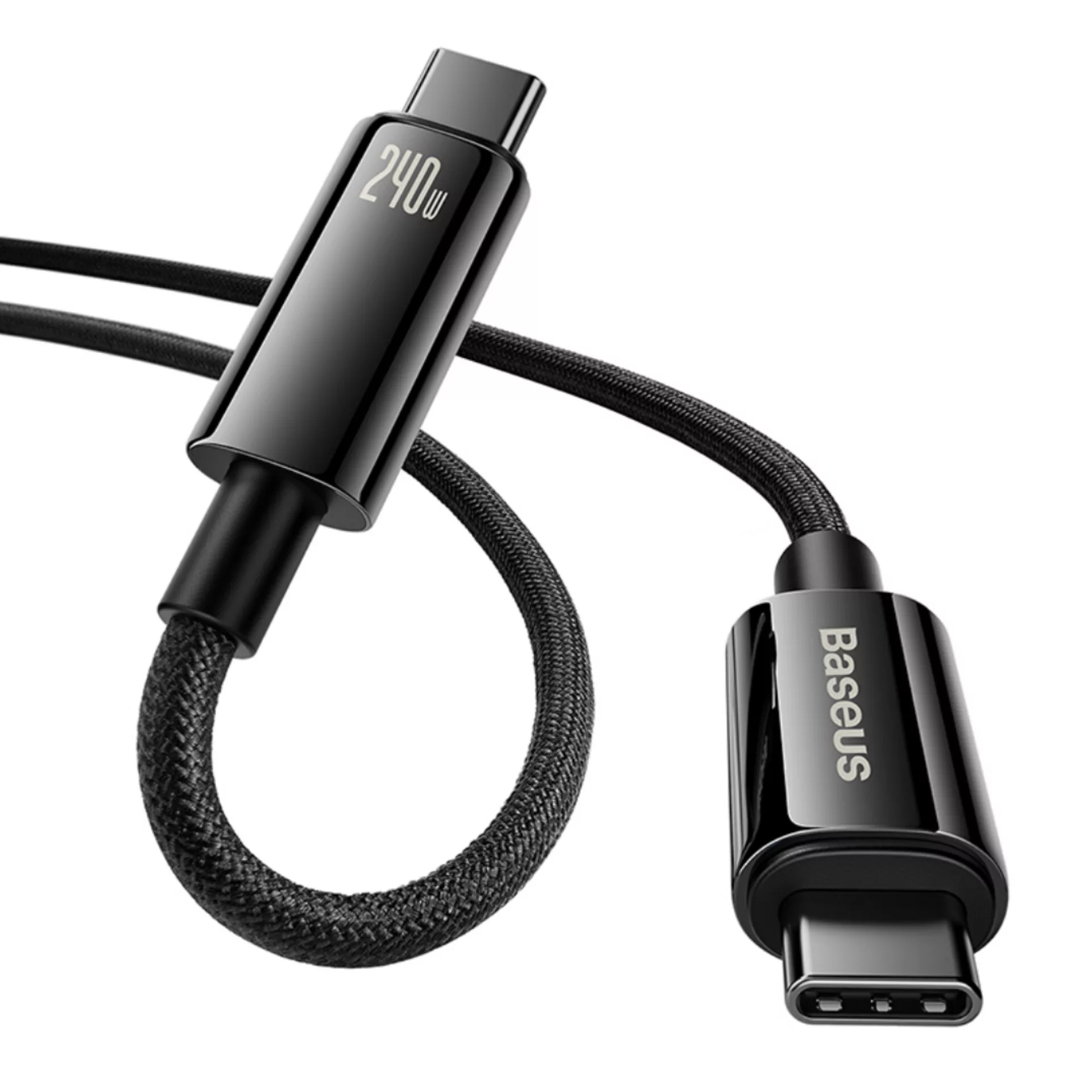 کابل تبدیل USB-C باسئوس مدل (TUNGSTEN  (240W طول 1 متر