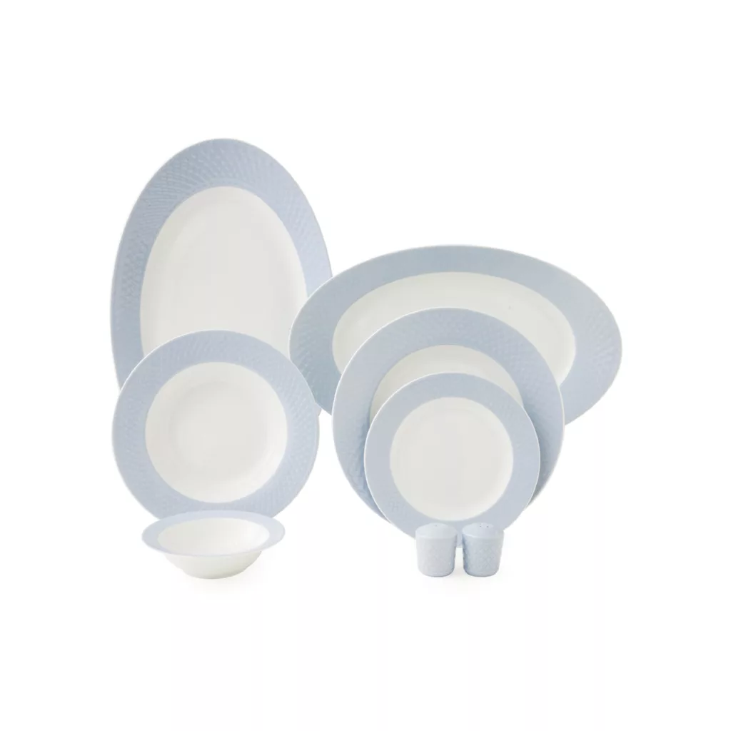 سرویس غذاخوری 28 پارچه چینی زرین ایران مدل رادیانس آداجیو درجه عالی