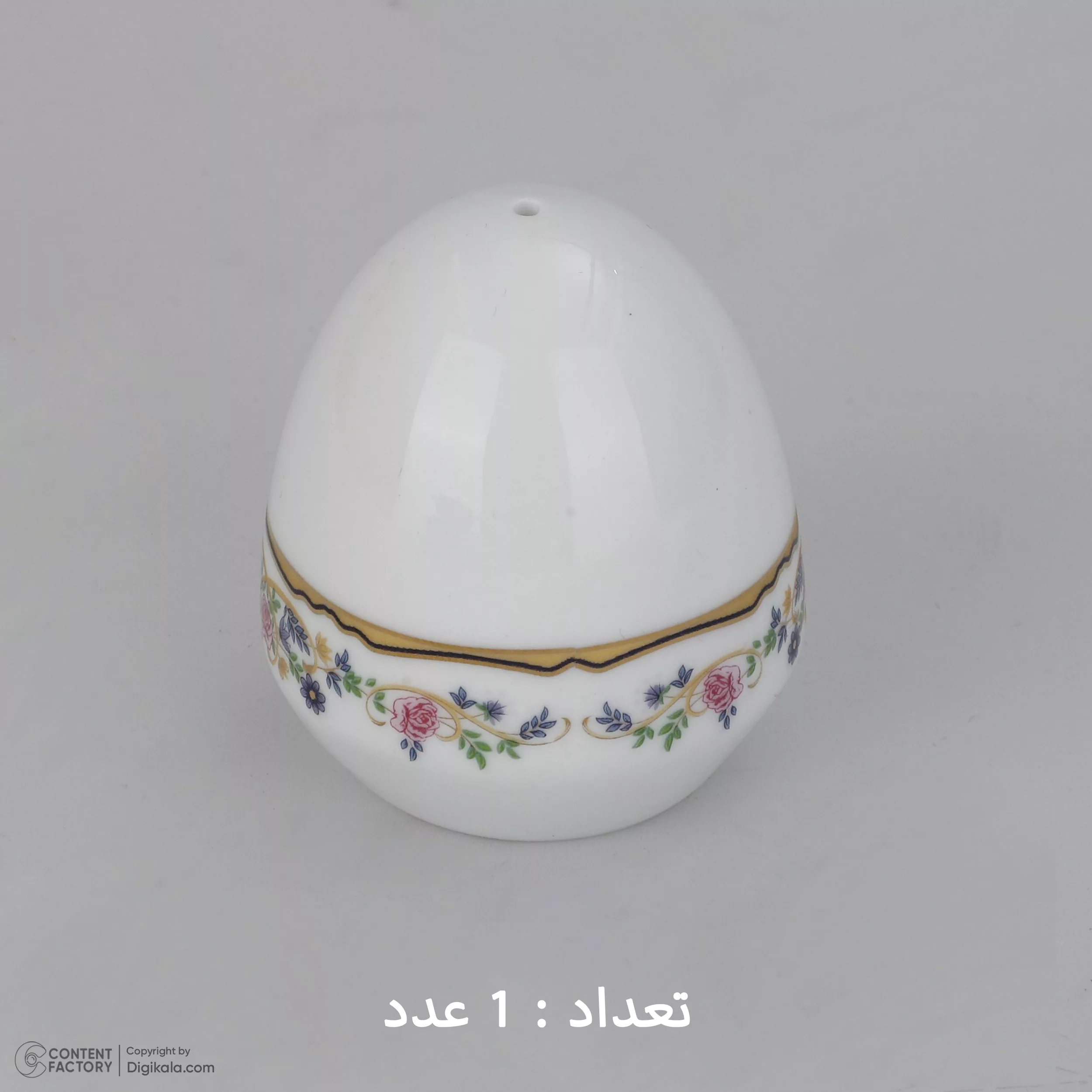 سرویس غذا خوری 28 پارچه چینی زرین ایران سری ایتالیا اف مدل گلستان درجه یک