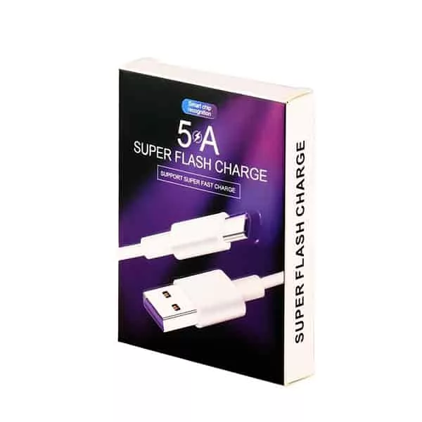 کابل تبدیل USB به USB-C مدل سوپر فست شارژ طول 1 متر