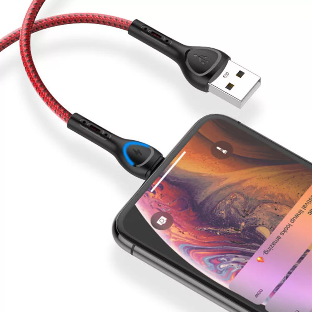 کابل تبدیل USB به microUSB کینگ استار مدل K24A طول 1 متر