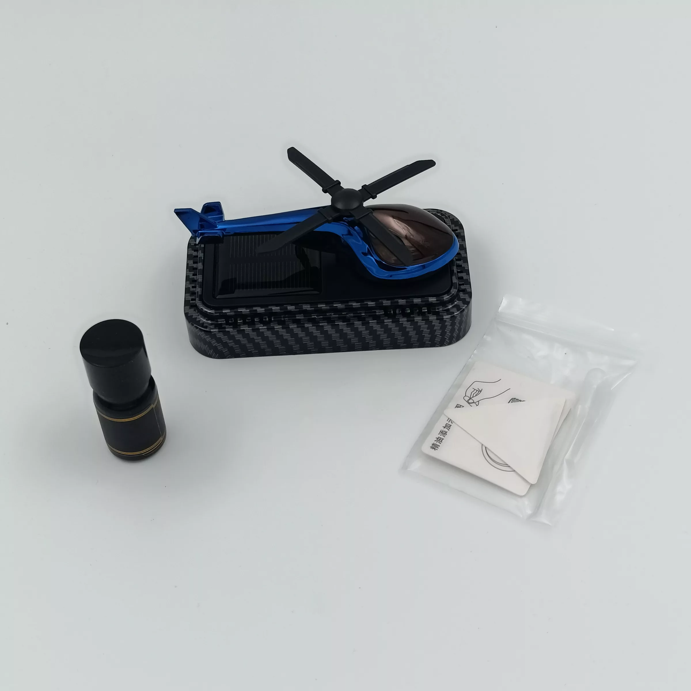 خوشبوکننده خودرو خورشیدی مدل هلیکوپتر کد GGJ-10