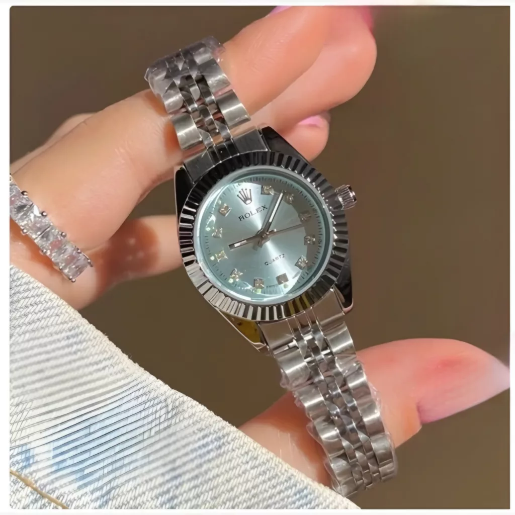 ساعت مچی عقربه‌ای کوارتز زنانه مدل دیت جاست لوکس کد ۳