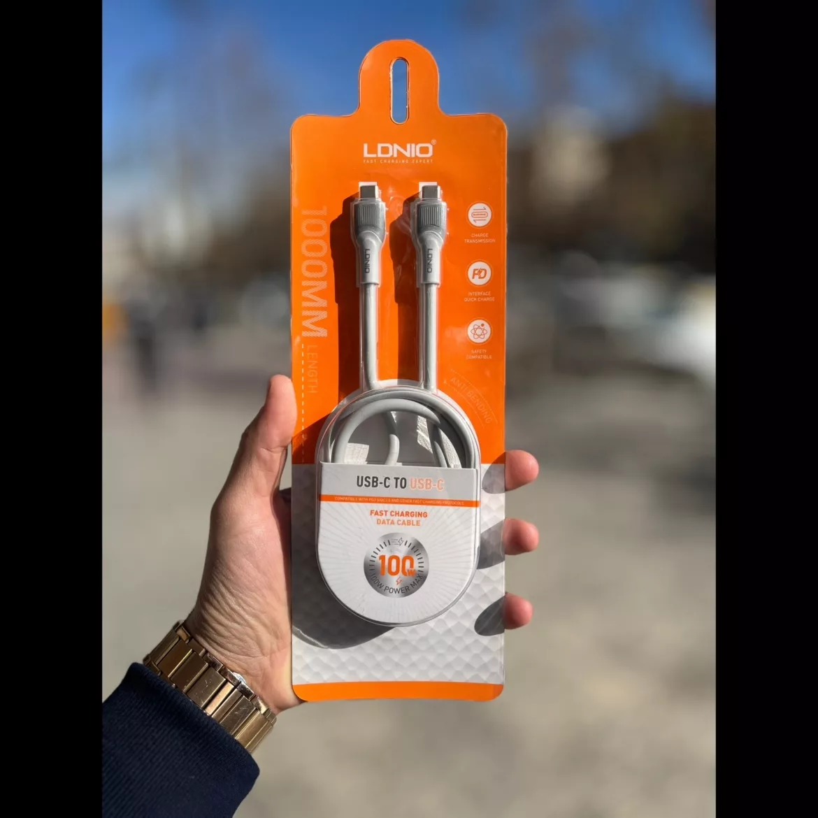 کابل USB-C الدینو مدل Galaxy A35 طول 1 متر