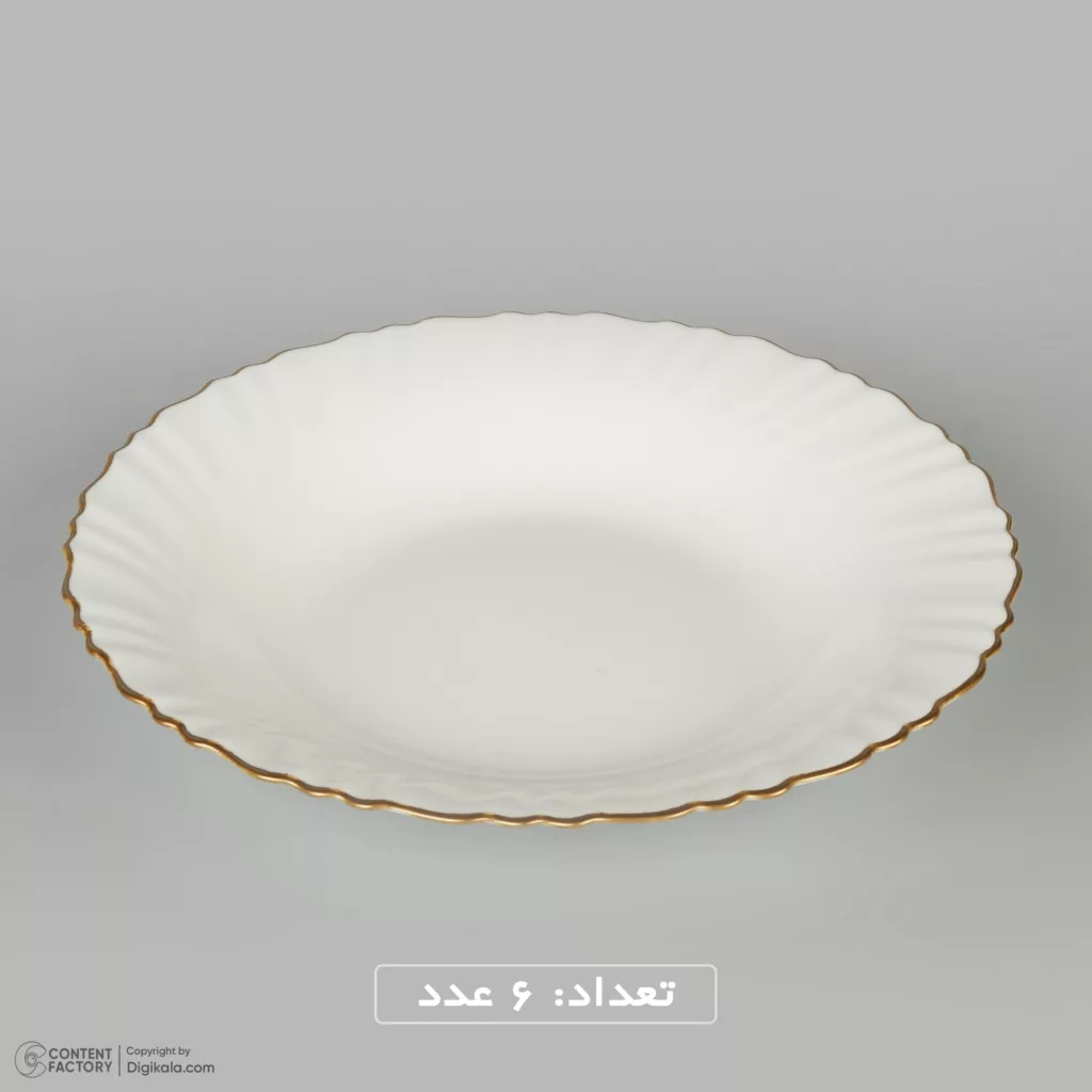 سرویس غذاخوری 25 پارچه 6 نفر مدل  پریسان