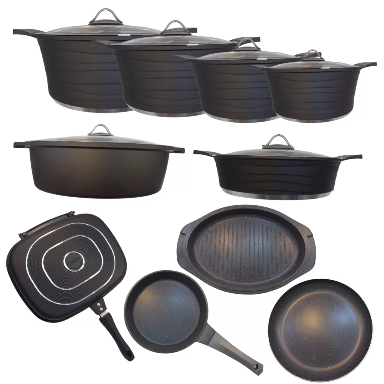 سرویس قابلمه و تابه گرانیتی 23 پارچه کی مولر مدل ویانا