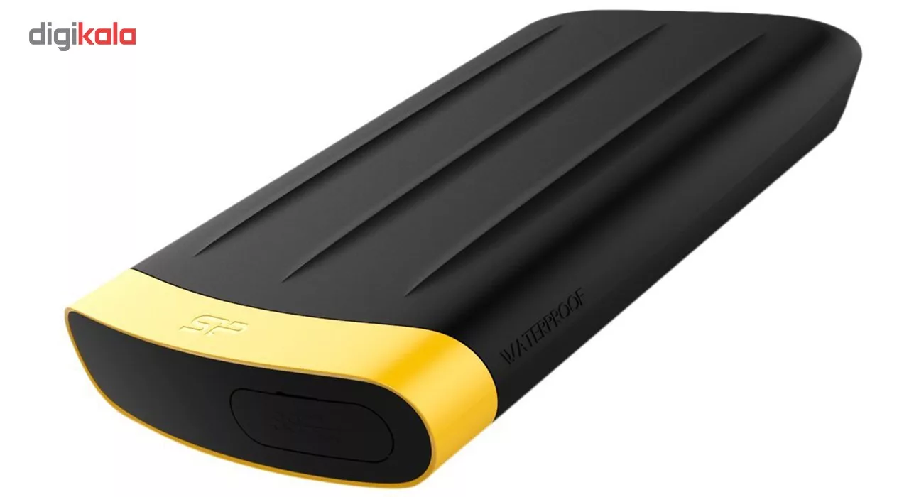 هارد اکسترنال سیلیکون پاور مدل Armor A65 ظرفیت یک ترابایت دارای رابط USB Type-A 3.2