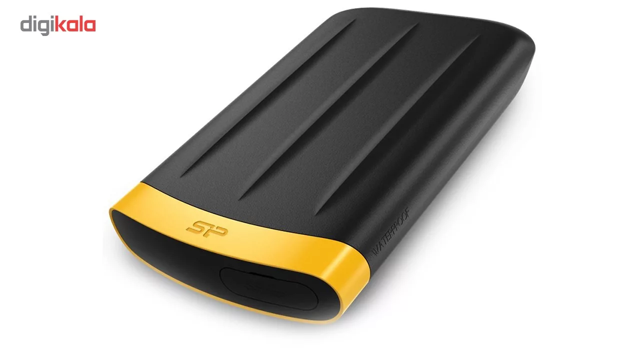 هارد اکسترنال سیلیکون پاور مدل Armor A65 ظرفیت یک ترابایت دارای رابط USB Type-A 3.2
