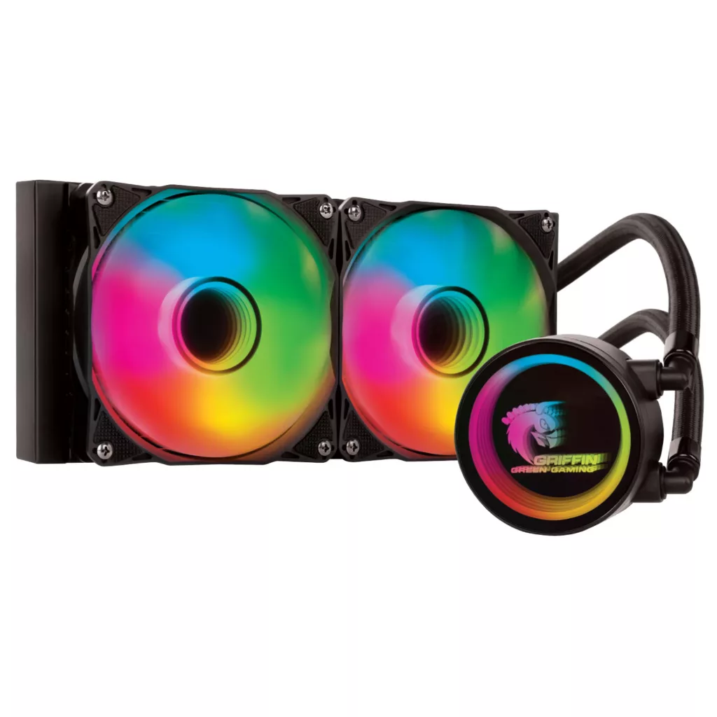 سیستم خنک کننده آبی گرین مدل GLACIER 240 ECO-ARGB