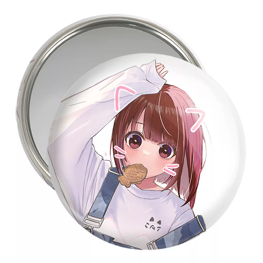 آینه جیبی خندالو مدل کانا انیمه اوشی نو کو کد 31205