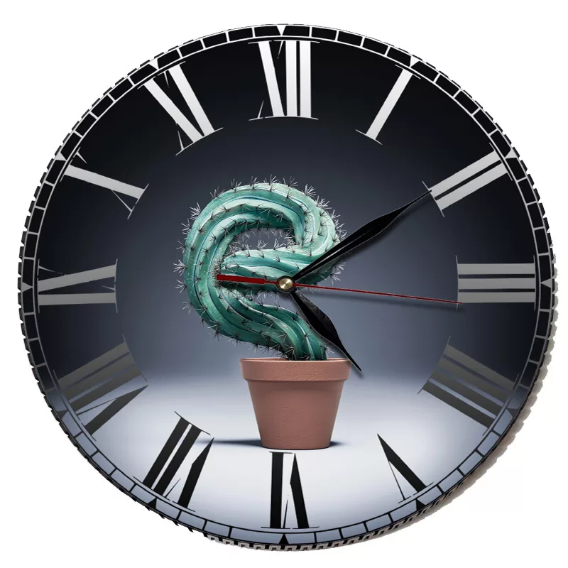 ساعت دیواری مدل کاکتوس