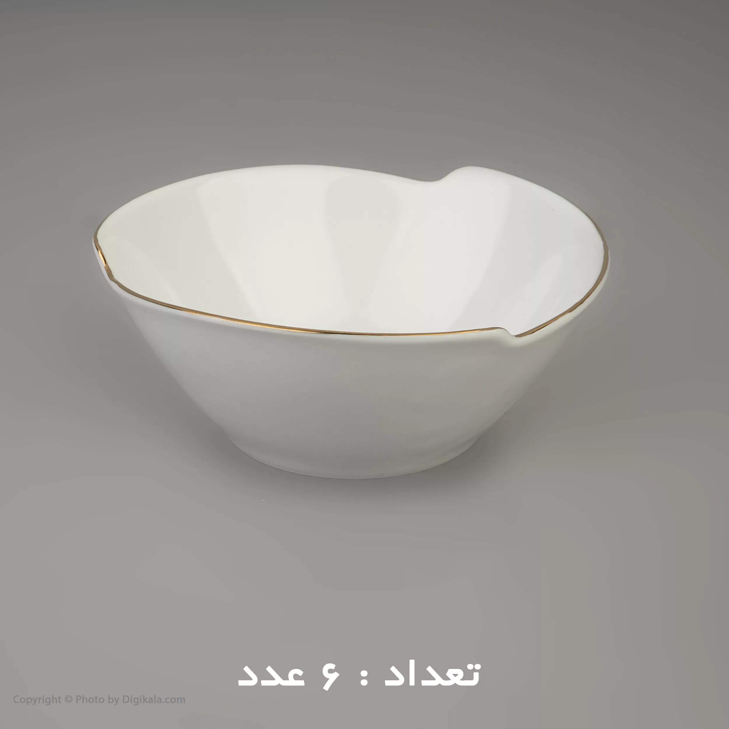 سرویس غذا خوری 30 پارچه شرکت صنایع چینی تقدیس مدل خط طلا