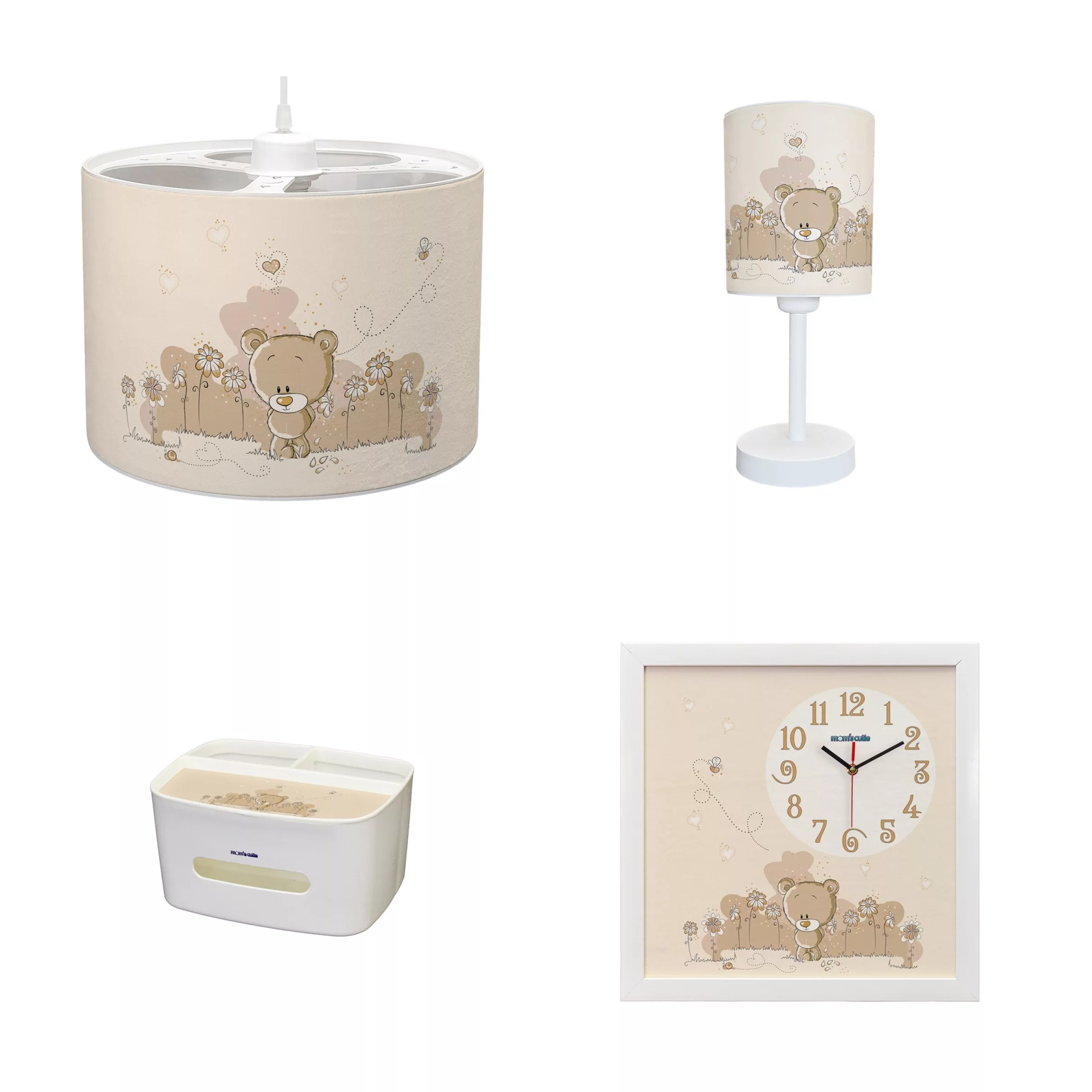 ست لوستر کودک مامز کیوتی مدل PL-13 بسته 4 عددی