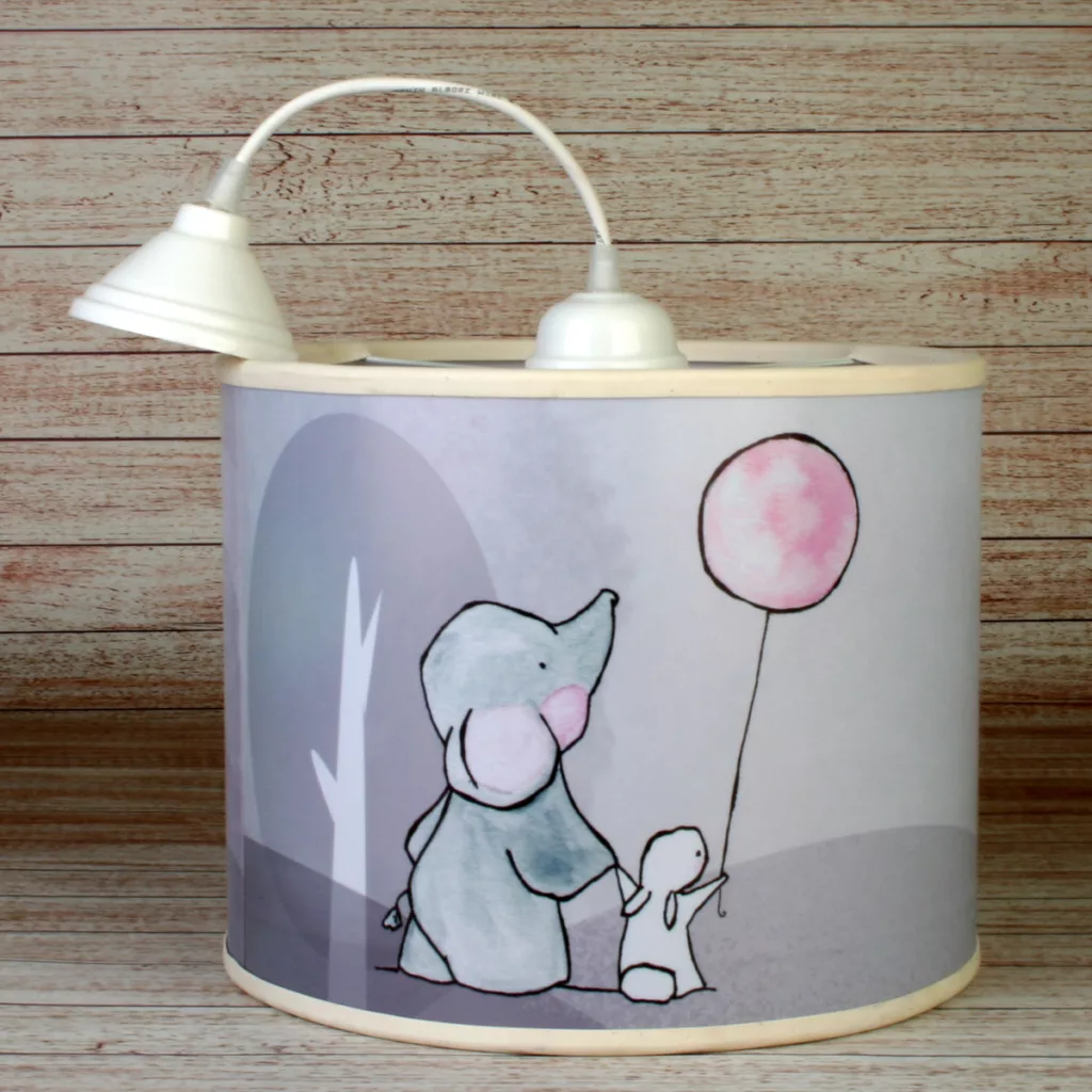 لوستر کودک مدل فیل و خرگوش