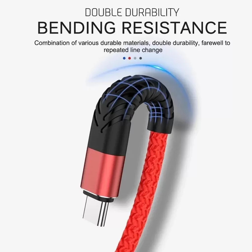 کابل شارژ USB به USB-C  آروین مدل CA-01V طول 1 متر