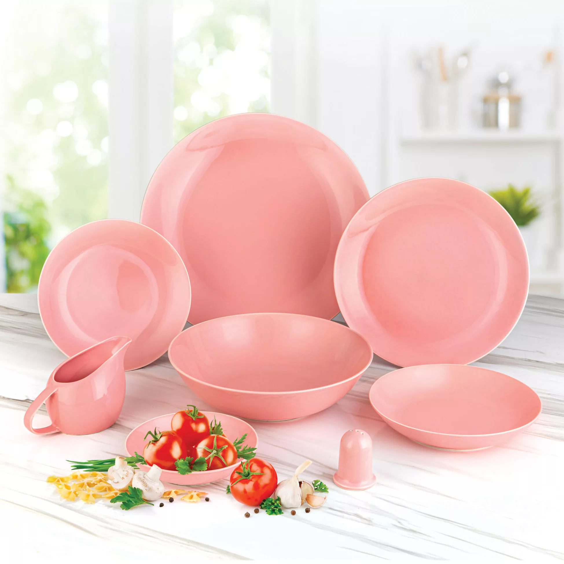 سرویس غذاخوری 31 پارچه 6 نفر مدل استون ورتر