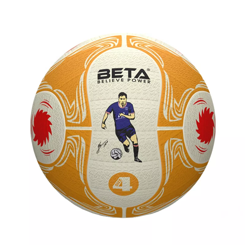 توپ فوتبال مدل مسی لاستیکی 4