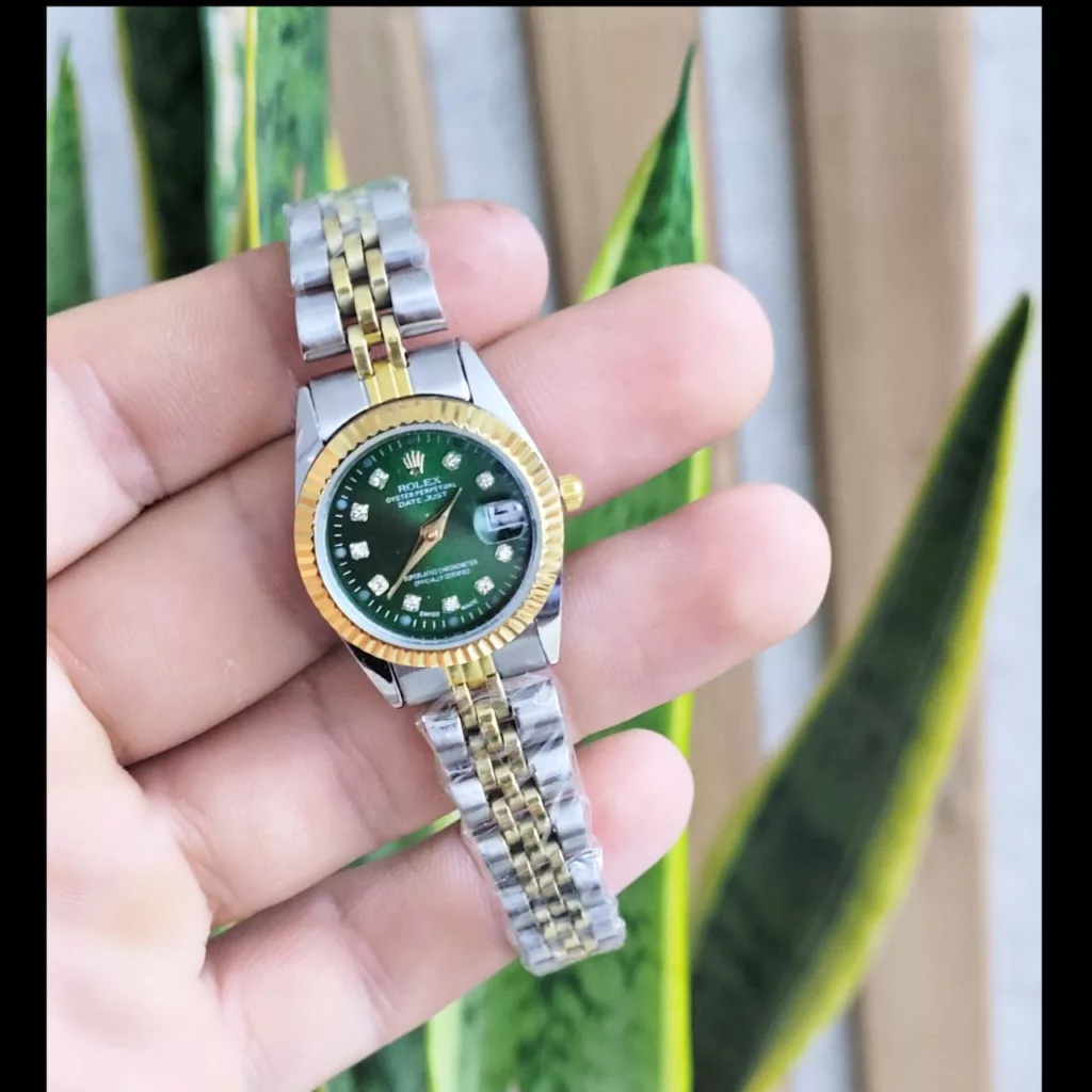 ساعت مچی عقربه ای زنانه مدل دیت جاست کد sbz3