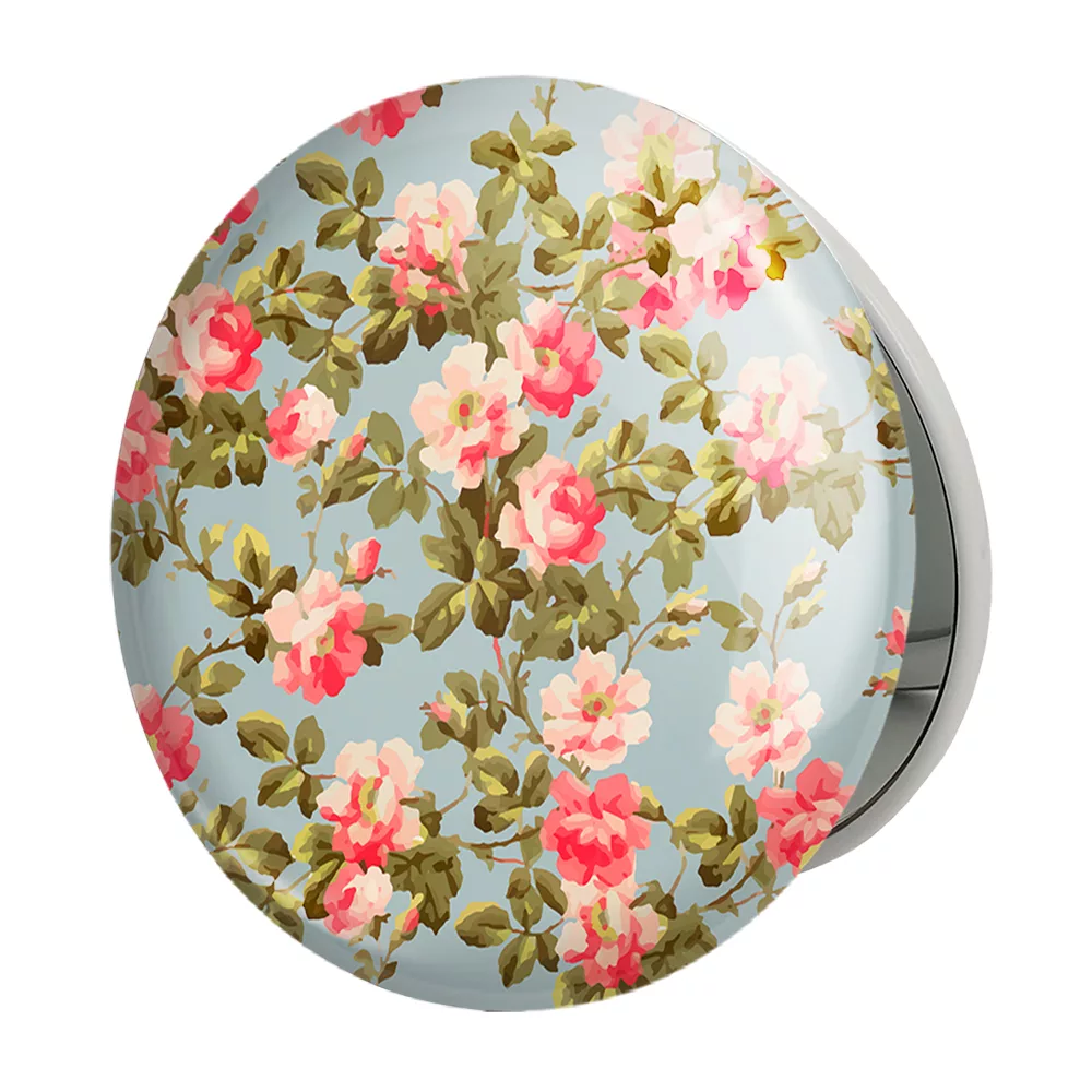 آینه جیبی خندالو طرح گل گلی مدل تاشو کد 29038