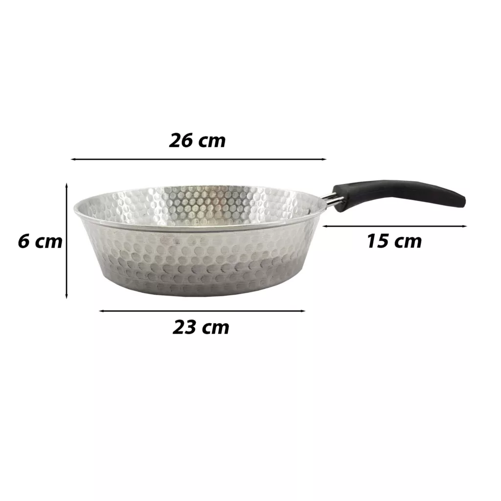 سرویس تابه 3 پارچه مدل روحی چکشی کد 22-24-26