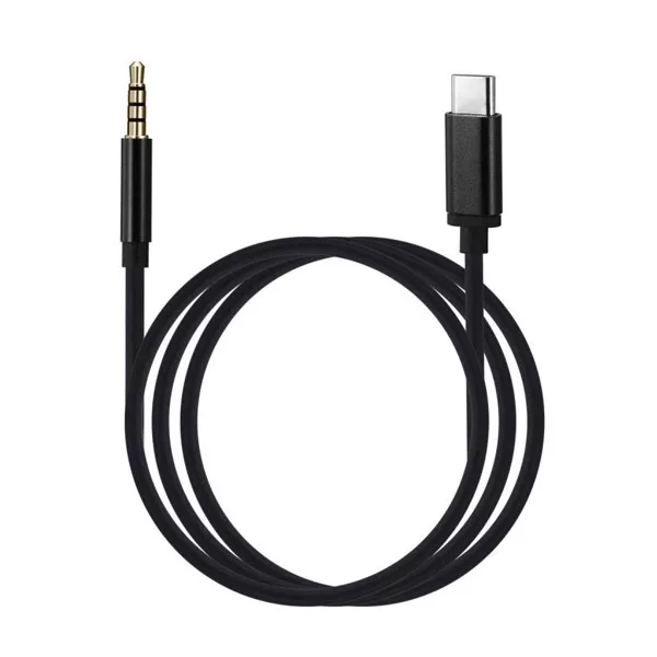 کابل تبدیل usb-c به AUX مدل JH-030 طول 1 متر