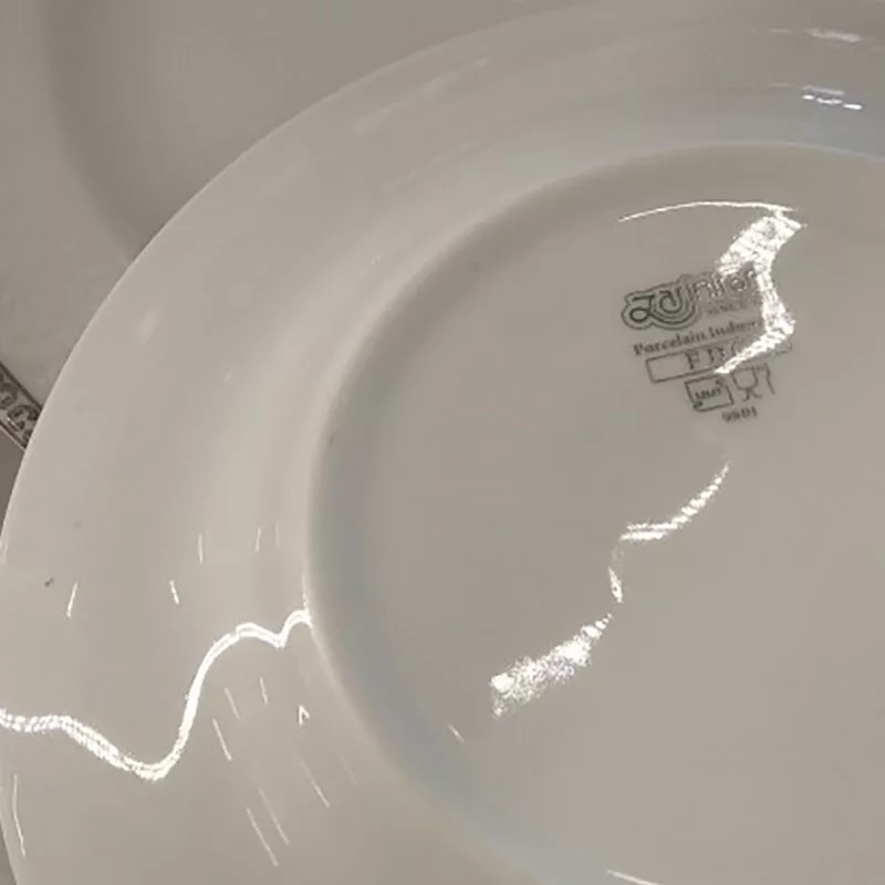 سرویس غذاخوری 28 پارچه چینی زرین ایران سری ایتالیا اف مدل هدیه درجه یک