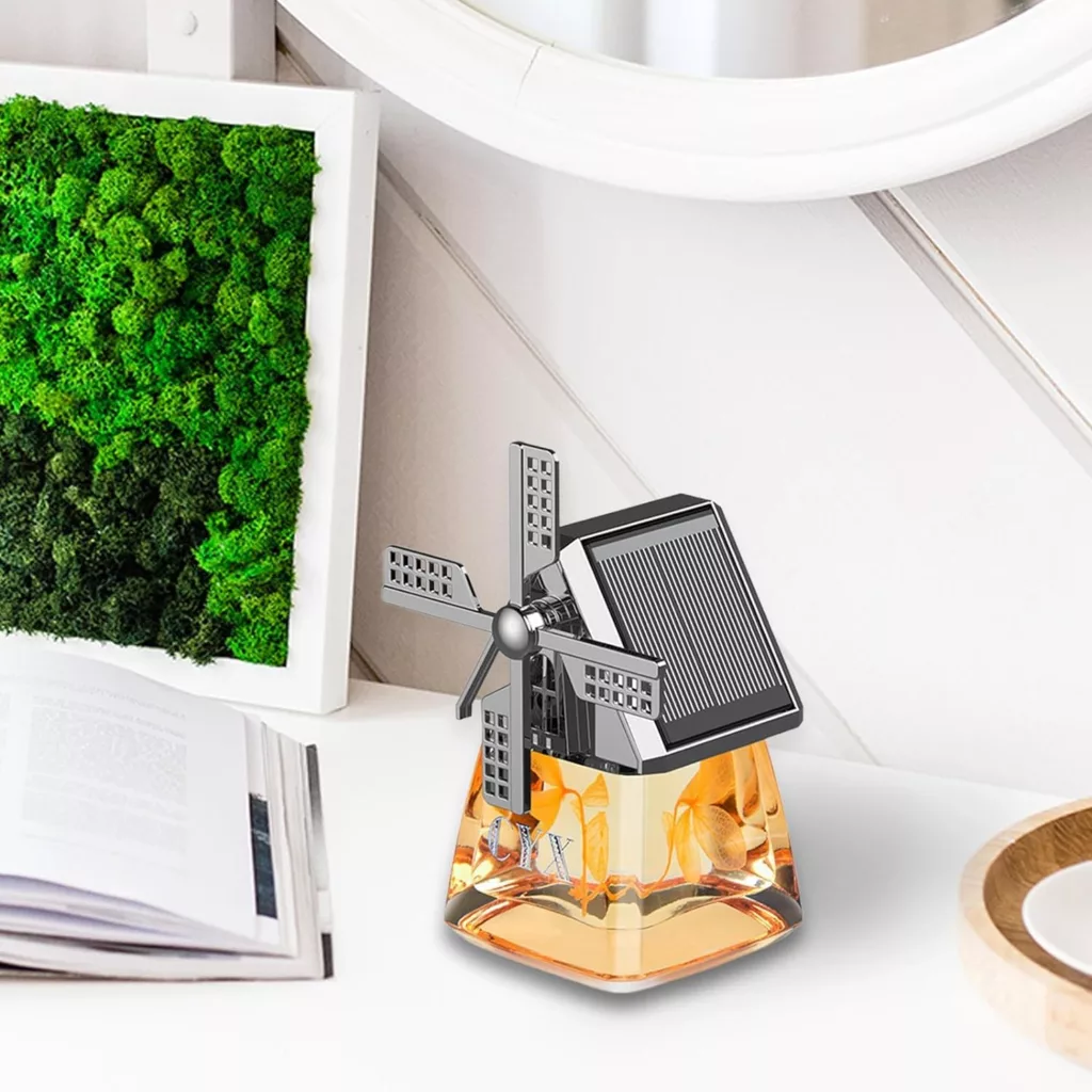 خوشبو کننده خوردو طرح آسیاب خورشیدی مدل 2024Orange