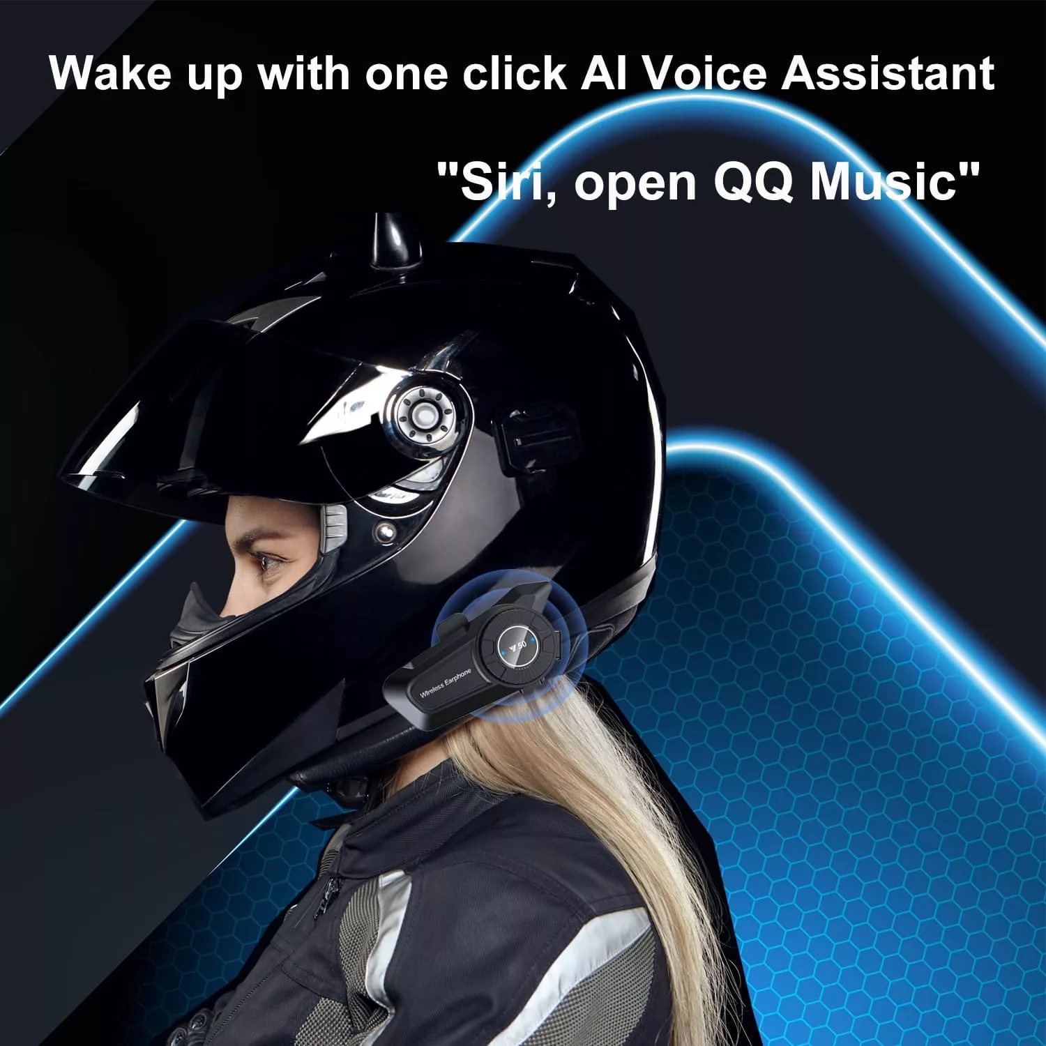 هدست کلاه کاسکت مدل Y50