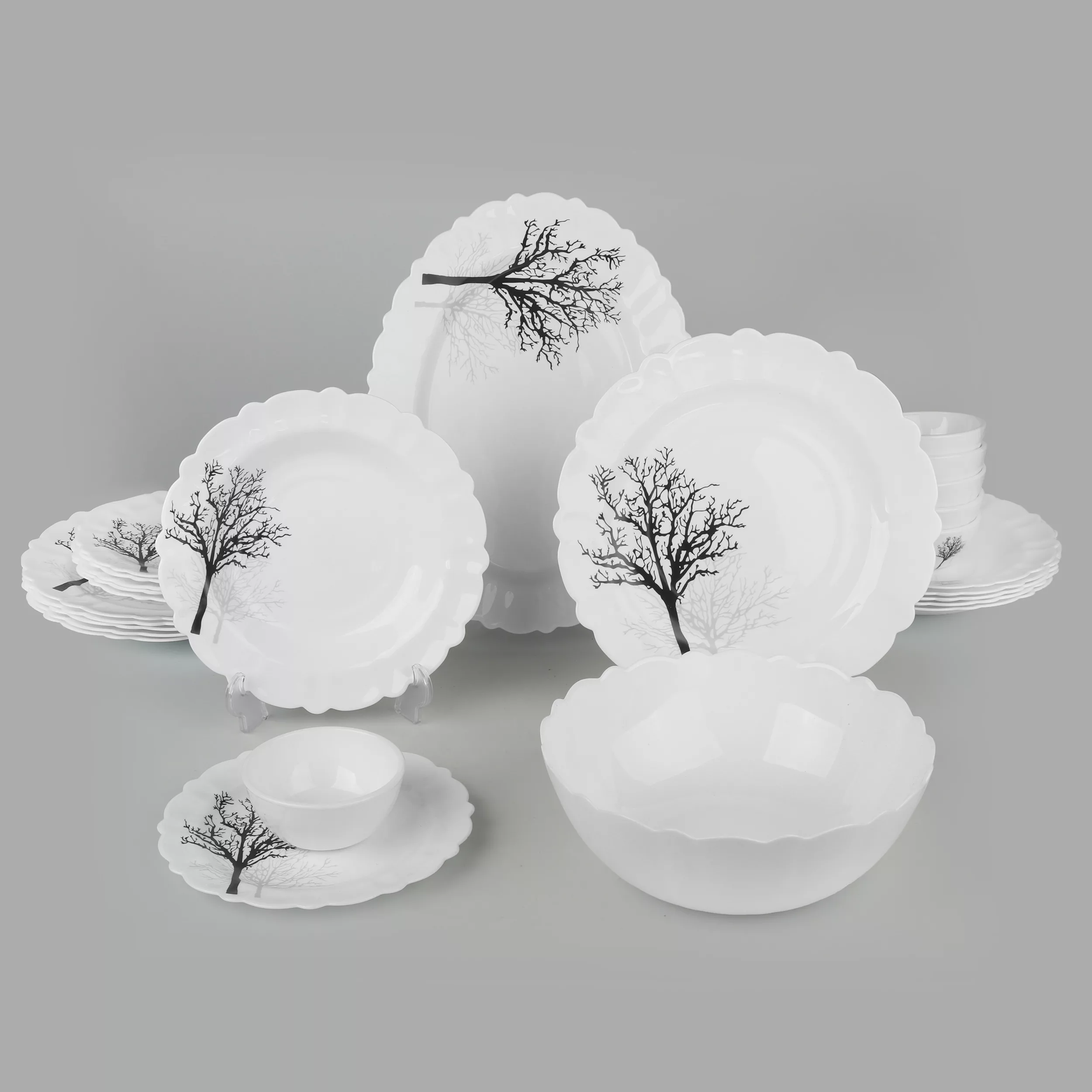 سرویس غذاخوری 25 پارچه 6 نفر دینو مدل شادو