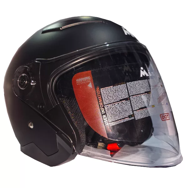 کلاه کاسکت بدون فک عینکدار مدل MSGW