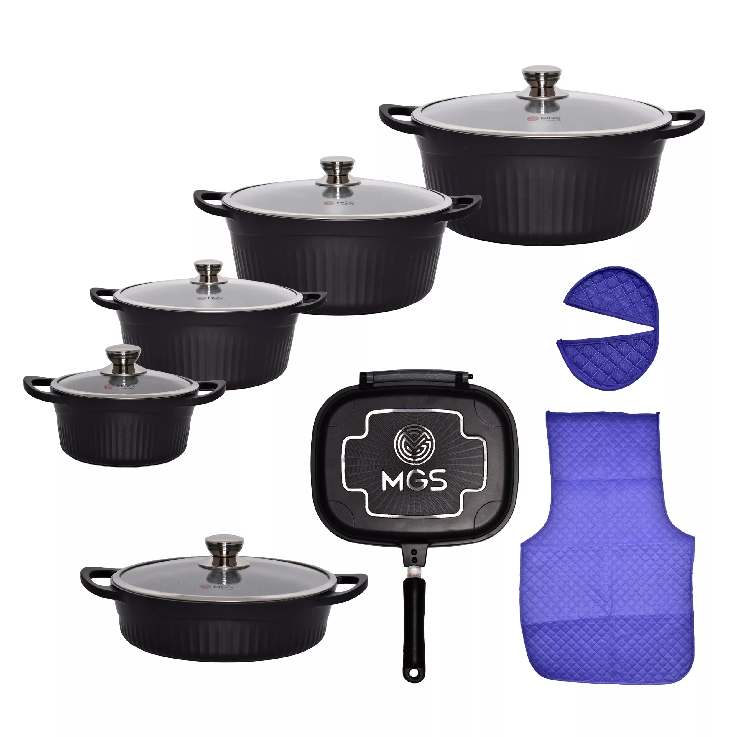 سرویس پخت و پز 15 پارچه ام جی اس مدل جرمنی D سرویس پخت و پز 15 پارچه ام جی اس مدل جرمنی D