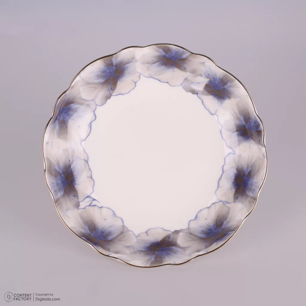 سرویس غذاخوری 31 پارچه الیزابت طرح ویولت مدل ملبورن