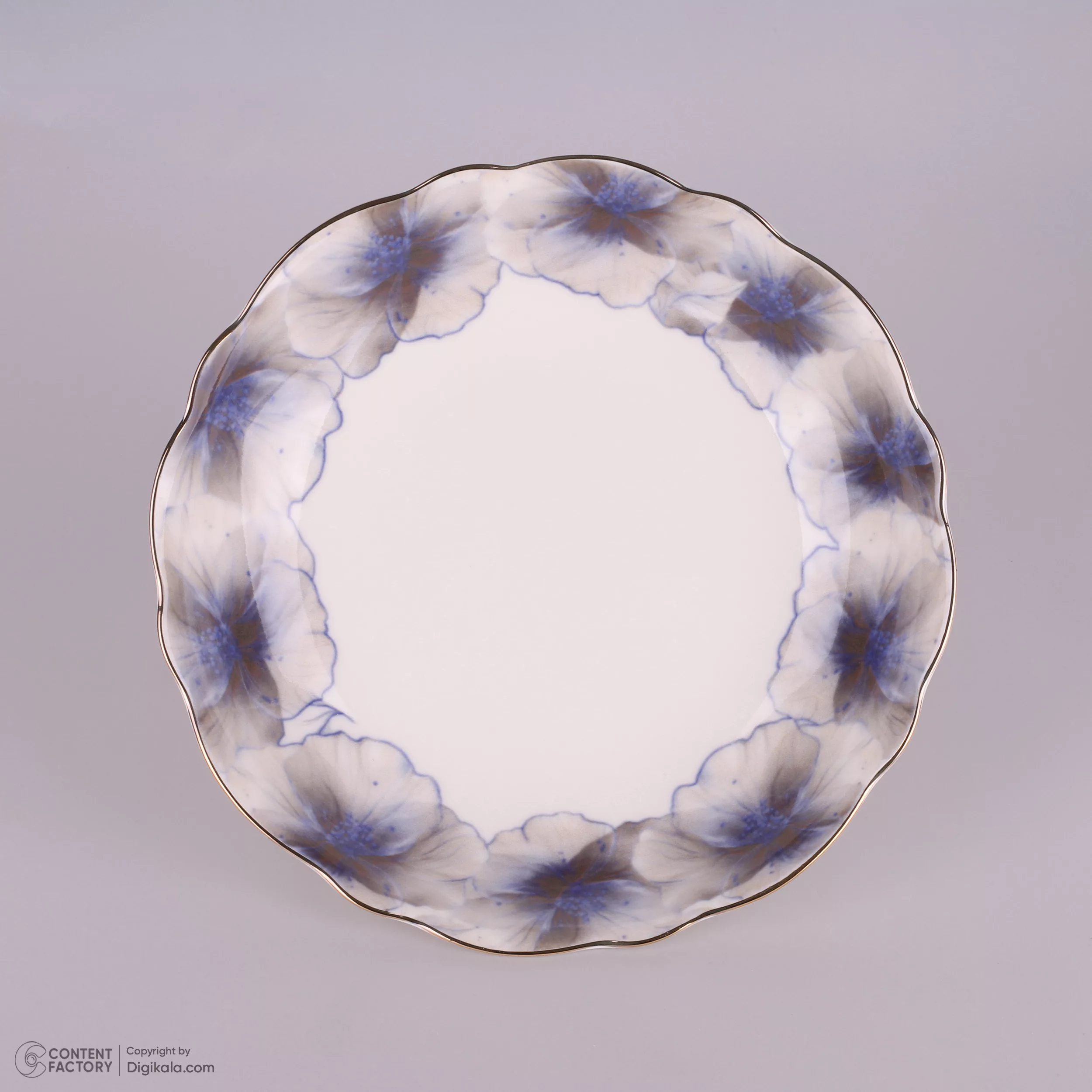 سرویس غذاخوری 31 پارچه الیزابت طرح ویولت مدل ملبورن