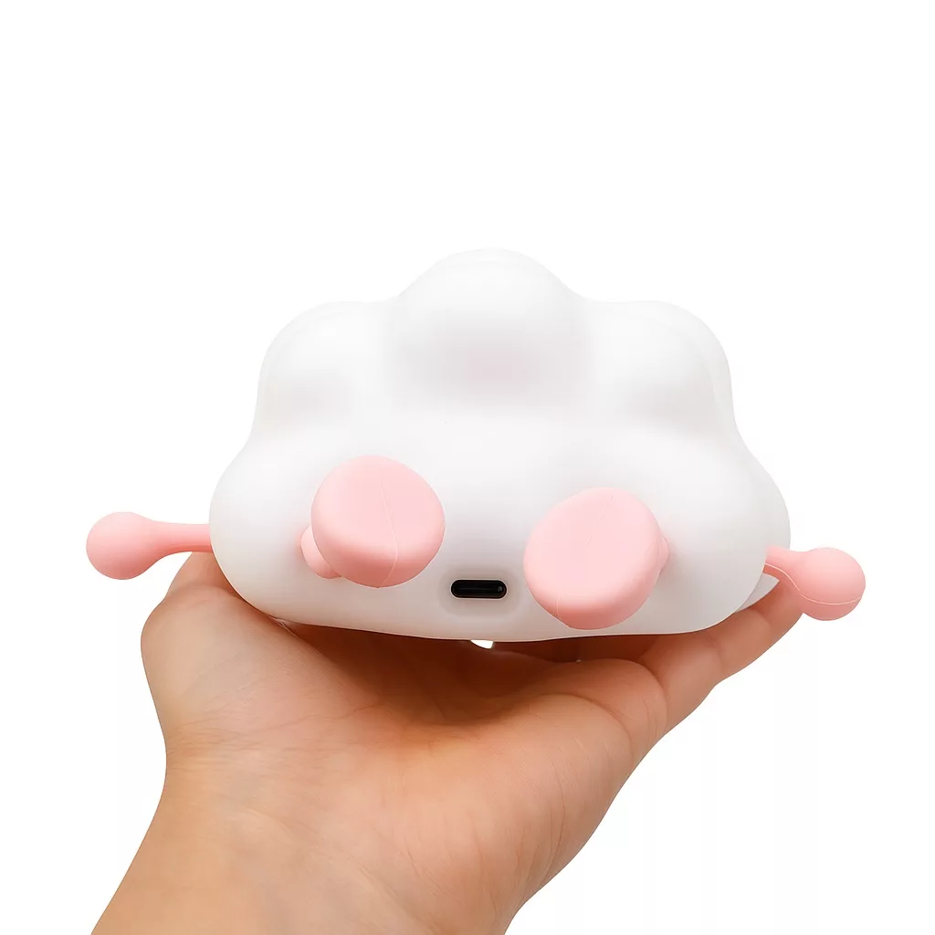 چراغ خواب اتاق کودک مدل سیلیکونی طرح گوسفند