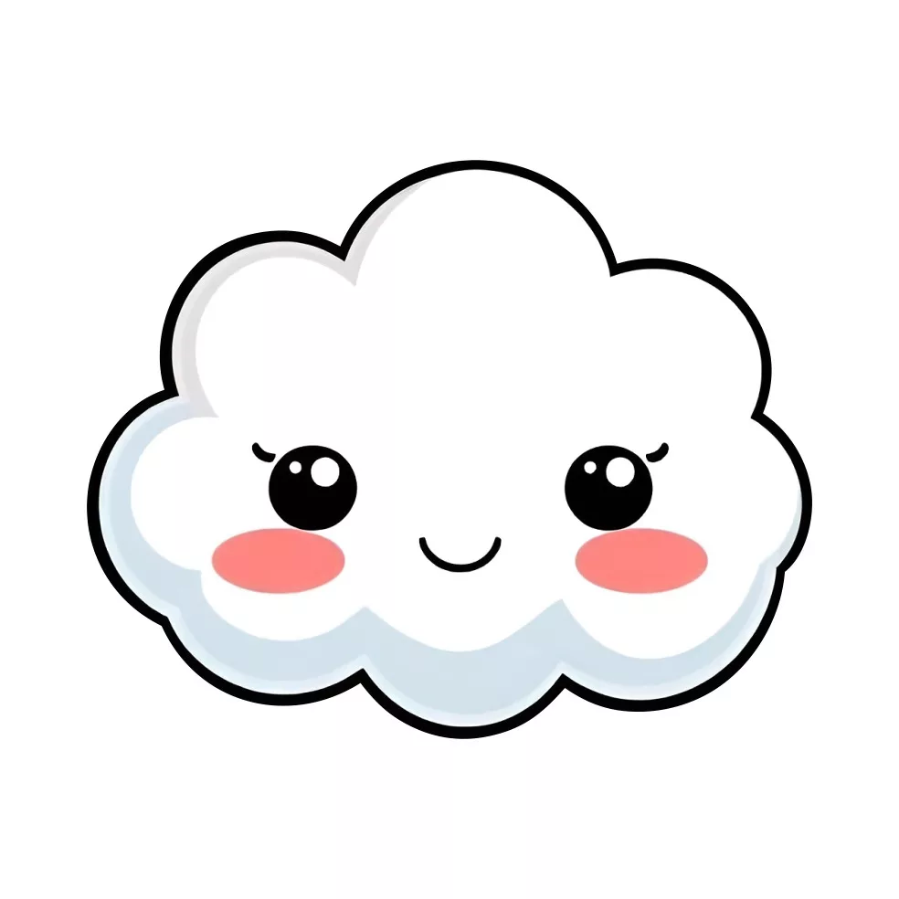 چراغ خواب اتاق کودک مدل ابر LU071