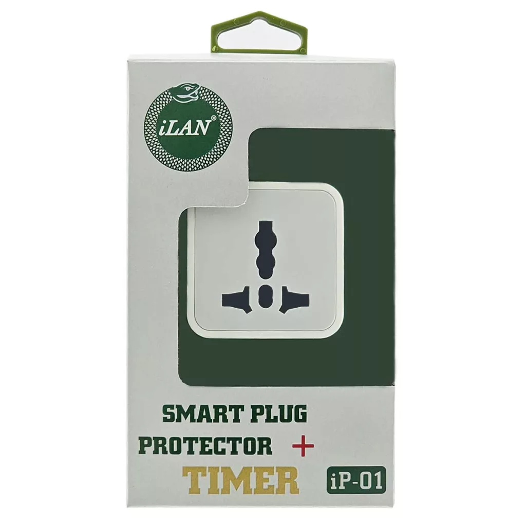 مبدل برق ایلان مدل تایمردار کد iP-01