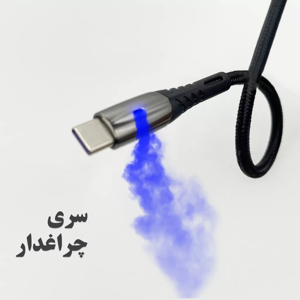 کابل تبدیل لایتنینگ به USB-C بیاند مدل BCL-502KF CHARGE DATA طول 2 متر
