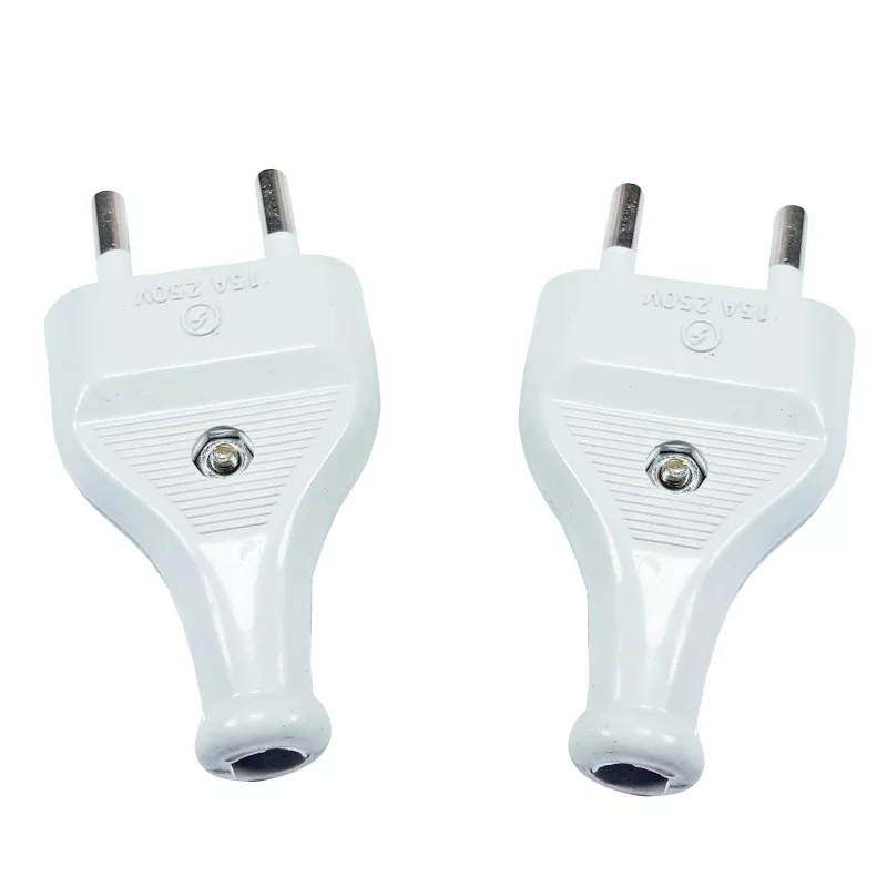 دوشاخه برق مدل تخت 15A بسته 2 عددی