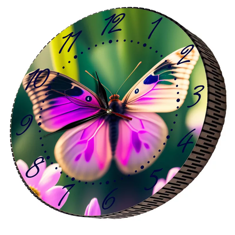 ساعت دیواری مدل پروانه