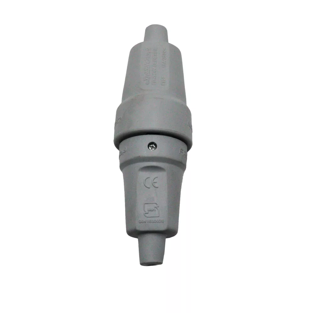 دوشاخه برق و مادگی فرحان الکتریک مدل YP-16A/250V