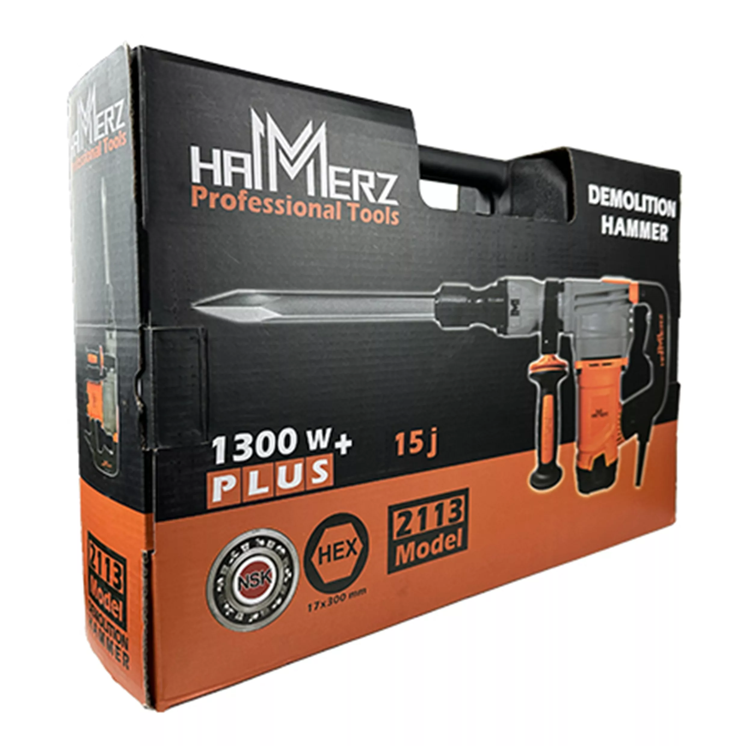 چکش تخریب شش گوش 1300 وات هامرز مدل 2113