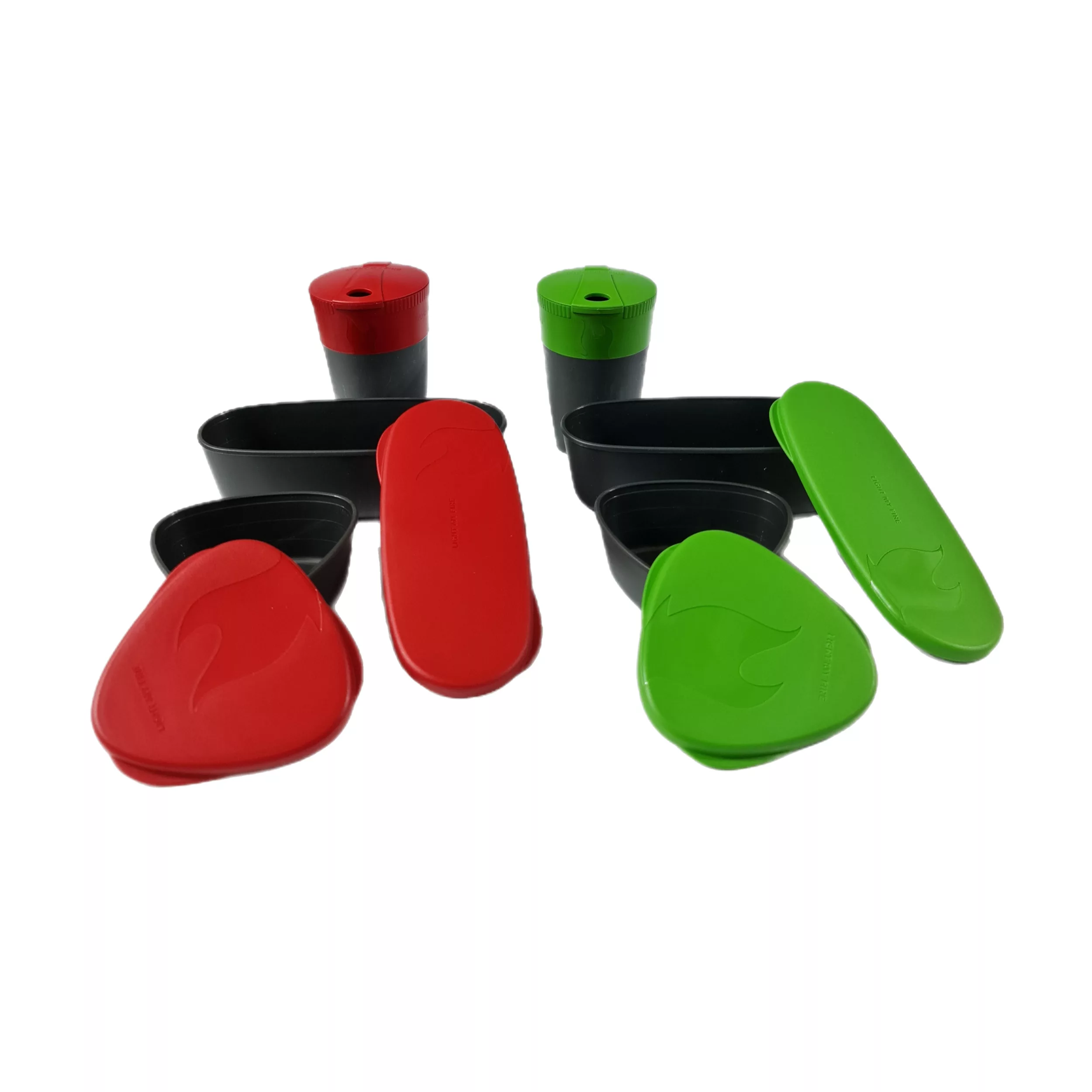 مجموعه ظروف سفری لایت مای فایر مدل دو نفره