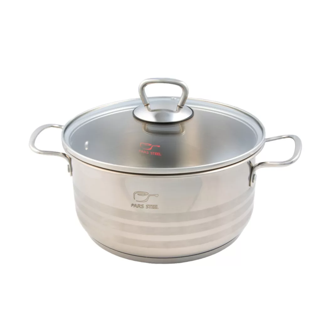 سرویس پخت و پز 7 پارچه پارس استیل مدل کارا