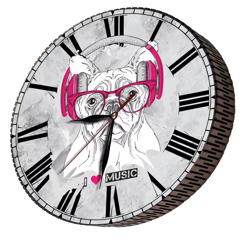 ساعت دیواری مدل موزیک