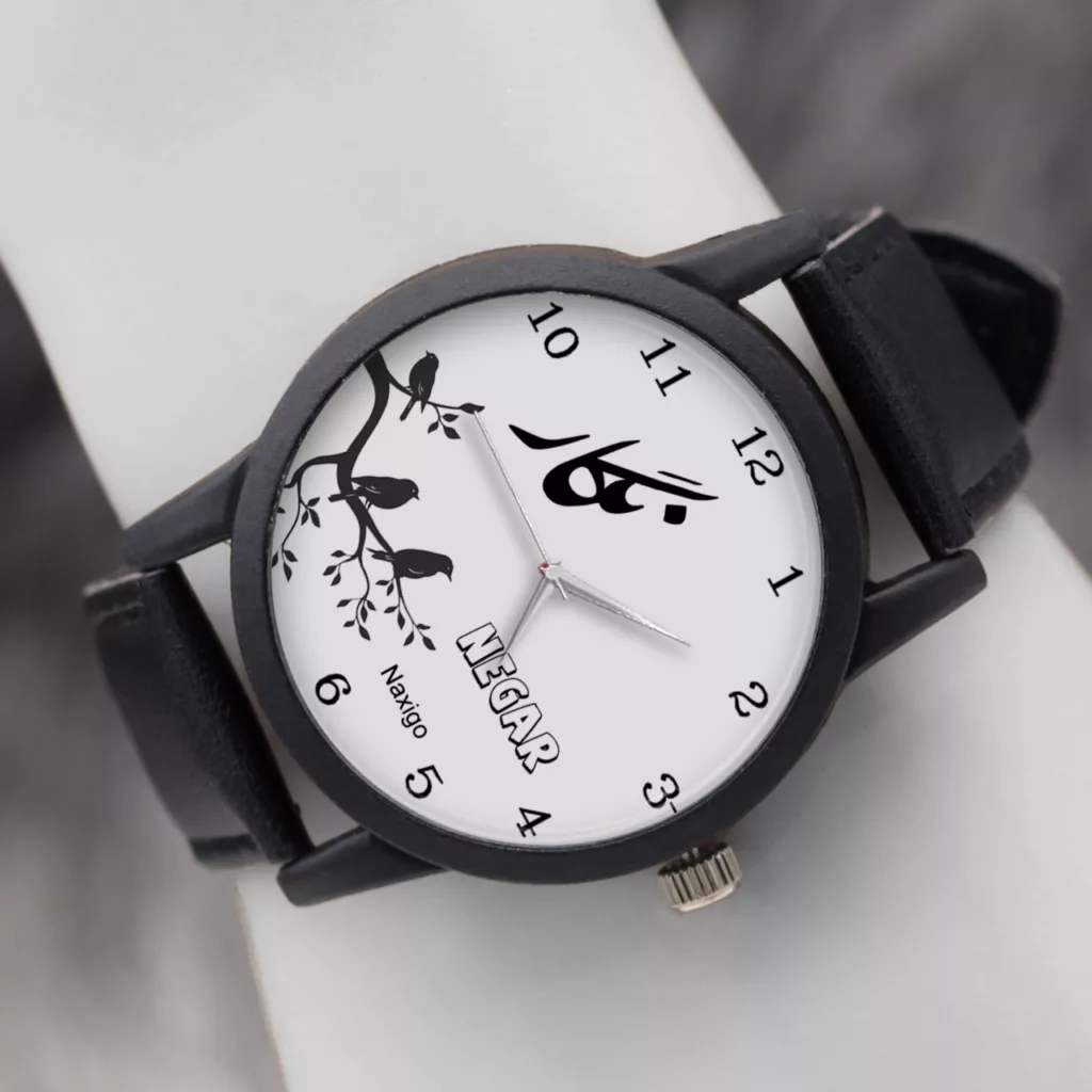 ساعت مچی عقربه ای زنانه ناکسیگو طرح نگار کد LF3314