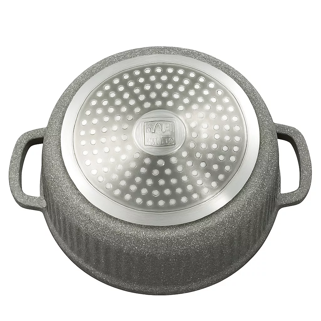 سرویس قابلمه و تابه گرانیت 10 پارچه بازرگانی زیو مدل 8700